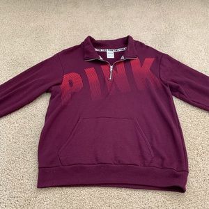PINK Maroon Sweatshirt